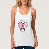 Funny Pickleball Pun Tanktop (Voorkant)