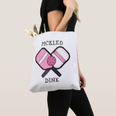 Funny Pickleball Pun Tote Bag (Dichtbij)