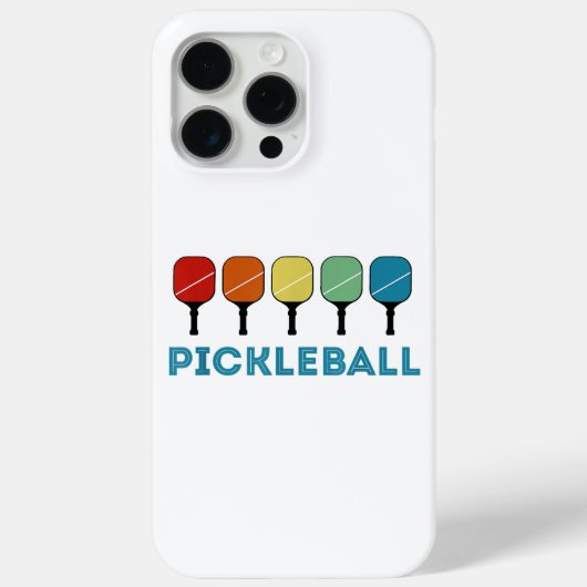 Funny Pickleball Retro Case-Mate iPhone Case (Achterkant)