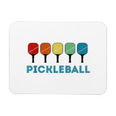 Funny Pickleball Retro Magneet (Horizontaal)