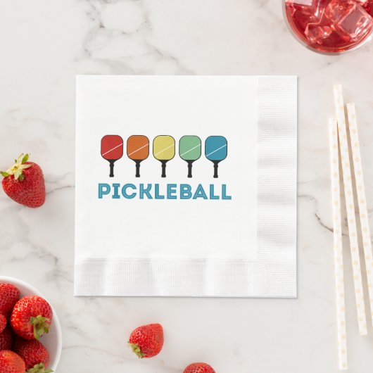 Funny Pickleball Retro  Servet (Insitu)