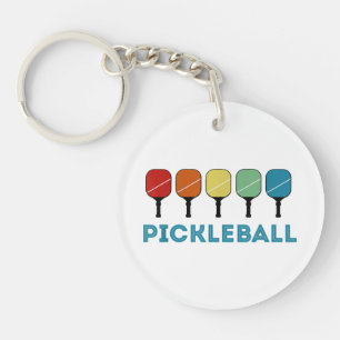 Funny Pickleball Retro  Sleutelhanger