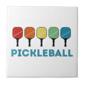 Funny Pickleball Retro Tegeltje (Voorkant)