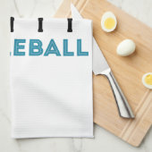 Funny Pickleball Retro  Theedoek (Quarter Fold)