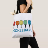 Funny Pickleball Retro  Tote Bag (Dichtbij)
