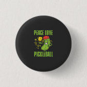 Funny Pickleball Ronde Button 3,2 Cm (Voorkant)