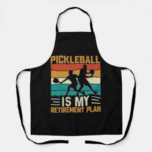 Funny Pickleball Shirt voor opa Schort