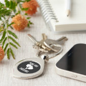 Funny Pickleball Sleutelhanger (Zijkant)