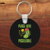 Funny Pickleball Sleutelhanger (Voorkant)