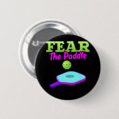 Funny Pickleball Sport Lover Paddle Ronde Button 5,7 Cm (Voorkant /achterkant)