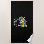 funny pickleball strandlaken (Voorkant)