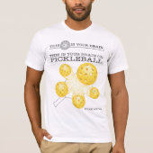 Funny Pickleball T-Shirt (Voorkant)