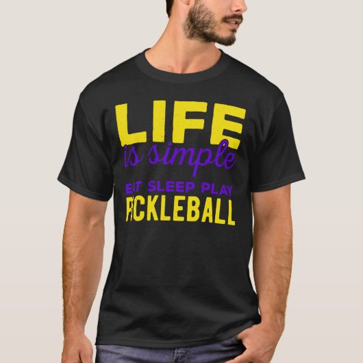 Funny Pickleball T-shirt (Voorkant)