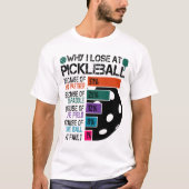 Funny Pickleball T-shirt (Voorkant)