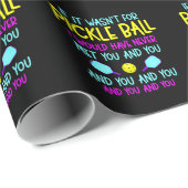 Funny Pickleball Team citeert Pickleball Player Cadeaupapier (Rol Hoek)