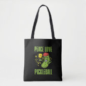 Funny Pickleball Tote Bag (Voorkant)