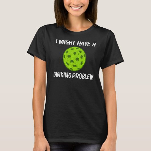 Funny Pickleball voor mannen Pickleball Pickle B T-shirt (Voorkant)