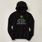 Funny Pickleball wiens Serve League Pickleball Tea Hoodie (Design voorkant)