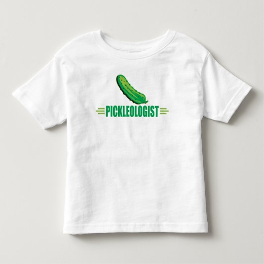 Funny Pickleologe Kinder Shirts (Voorkant)