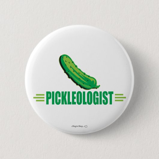 Funny Pickleologe Ronde Button 5,7 Cm (Voorkant)