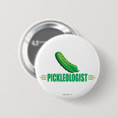 Funny Pickleologe Ronde Button 5,7 Cm (Voorkant /achterkant)