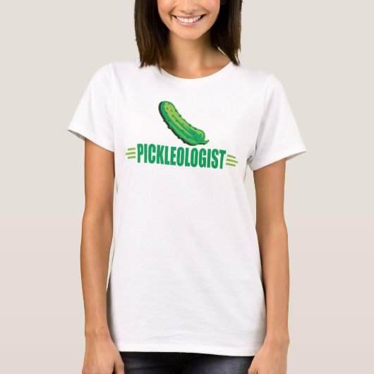 Funny Pickleologe T-shirt (Voorkant)