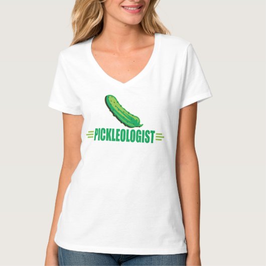 Funny Pickleologe T-shirt (Voorkant)