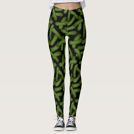 Funny Pickles All-Over Print Leggings (Voorkant)
