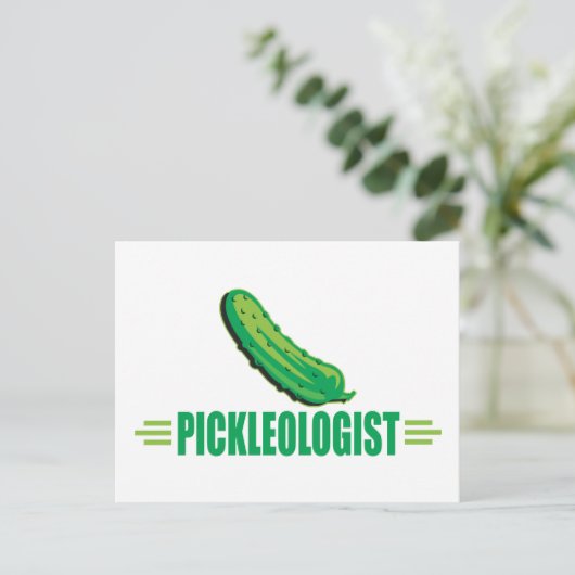 Funny Pickles Briefkaart (Staand voorkant)