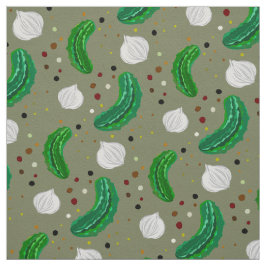 Funny Pickles gaugurken & PicGERICHTE uithangpatro Stof