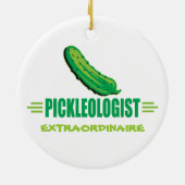 Funny Pickles Keramisch Ornament (Achterkant)