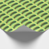 Funny Pickles Wrapping Paper - kerstkaartje Cadeaupapier (Hoek)