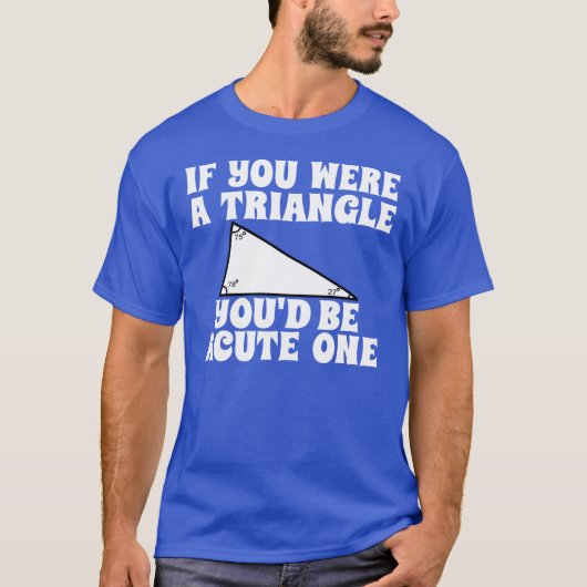 Funny Pickup Line: Driehoek T-shirt (Voorkant)