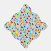 Funny Picnic Food Pattern Bedankdoosjes (Uitgevouwen)