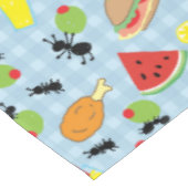 Funny Picnic Food Pattern Tafelkleed (Gekanteld)