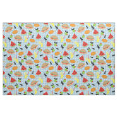 Funny Picnic Food Stof (Fat Quarter)