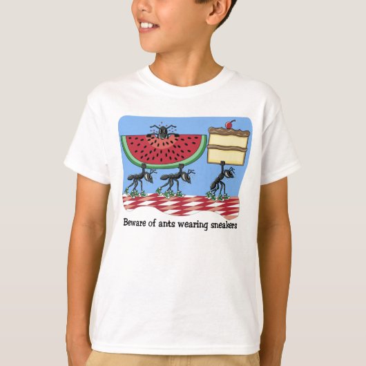 Funny Picnic t-shirt (Voorkant)