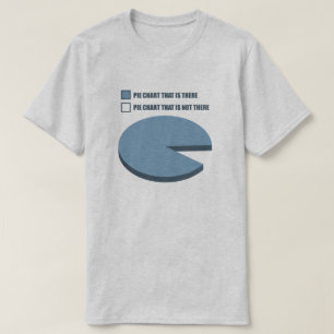 Funny Pie Chart T-shirt