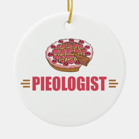 Funny Pie Keramisch Ornament (Voorkant)