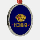 Funny Pie Metalen Ornament (Rechts)