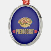 Funny Pie Metalen Ornament (Links)