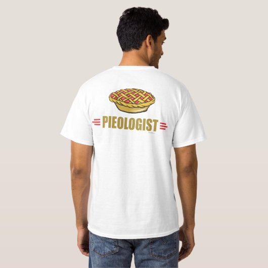 Funny Pie T-shirt (Achterkant volledig)