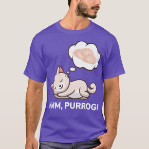 Funny Pierogi Cat Poland Polska T-shirt