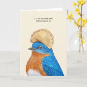 Funny pierogi-kaart kaart (Gele Bloem)