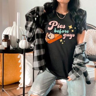 Funny "Pies Before Jongens" Thanksgiving T-Shirt