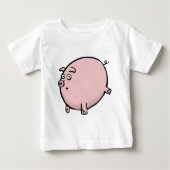 Funny Pig Baby Tshirt Gift (Voorkant)