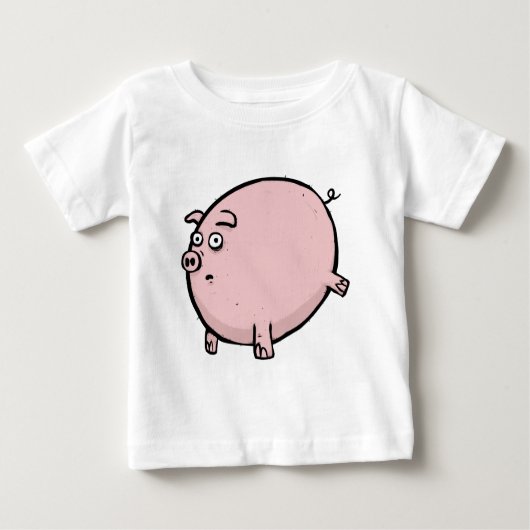 Funny Pig Baby Tshirt Gift (Voorkant)