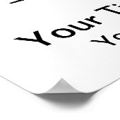 Funny  Pig Bacon Lover Humor Poster (Hoek)