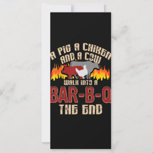 Funny Pig Chicken Koe Bar B Q Bq Chef Cookie Cook