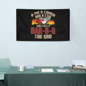 Funny Pig Chicken Koe Bar B Q Bq Chef Cookie Cook Spandoek (Beurs)
